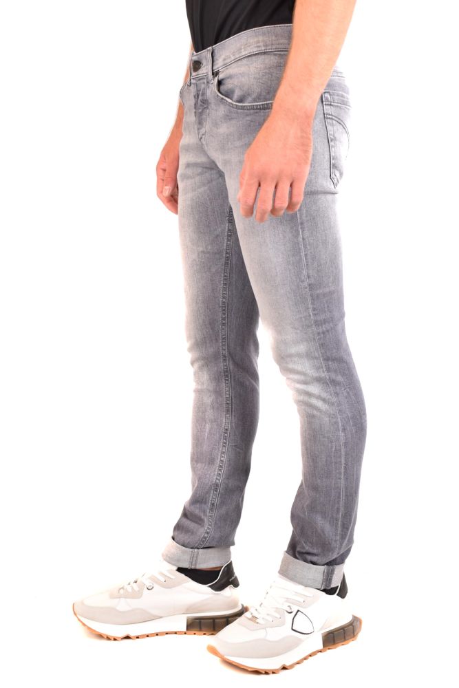 DONDUP Trousers Color: Grey Material: 97% cotton 3% elastan