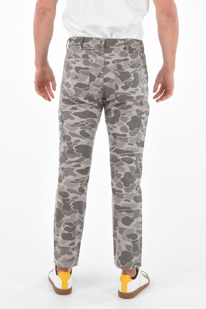 Virgin Wool Camouflage Pants