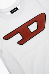 Crew-neck TJUSTDIVISION-D T-shirt with Logo-Embroidery