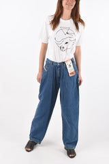 double pleat D-CONCIAS-SP4 baggy jeans L.32