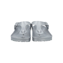 Metallic silver Sandal