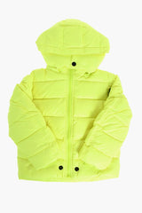 Fluo JIAN down Jacket with Removable Hood