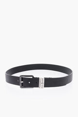 35mm Solid Color Leather B-GUARANTEE Belt