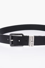 35mm Solid Color Leather B-GUARANTEE Belt