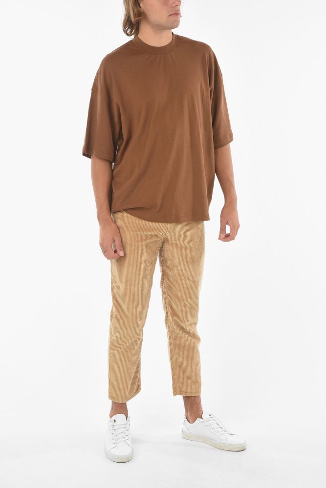 Solid Color HAMAL Crew-Neck T-shirt