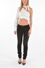 crystal all over slim fit jeans