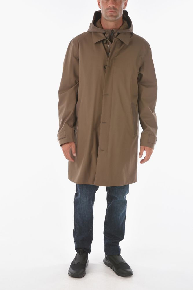 ZZEGNA Trench with Inner Padded Vest