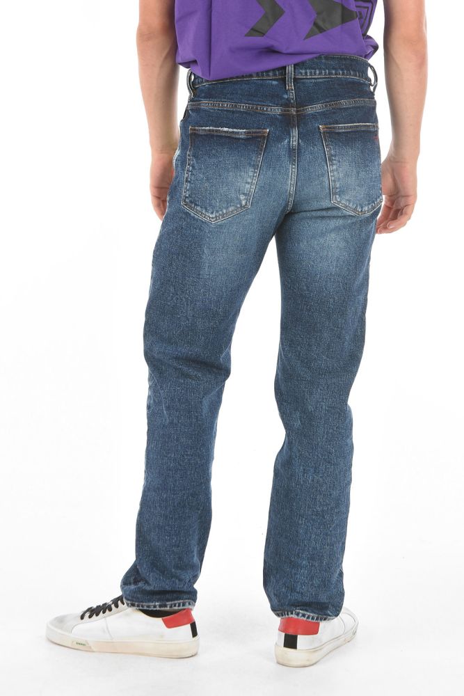 20cm Straight Fit D-MACS Distressed Jeans L32