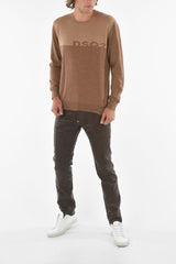 Logoed Crewneck Double Tone Pullover