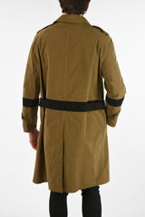 Double Breasted Slim Fit Trench with Belt