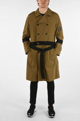 Double Breasted Slim Fit Trench with Belt