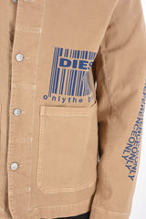 Denim D-KIMMY-SP-NE Jacket with print