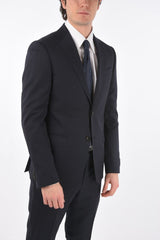 ZZEGNA side vents notch lapel 2-button suit