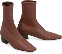 Colette leather ankle boots