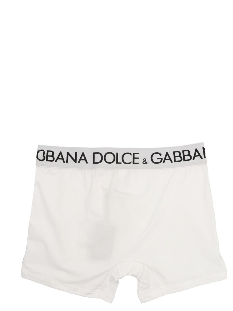 Logo elastic boxer shorts