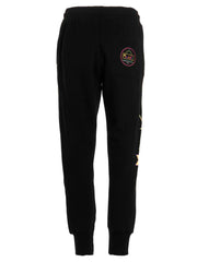 Logo embroidery joggers