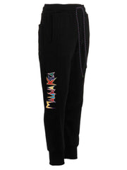 Logo embroidery joggers