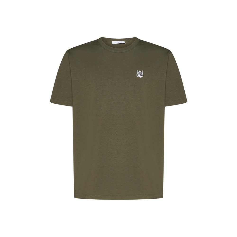 MAISON KITSUN POLOS & T-SHIRTSKhaki grey Polos & T-shirt