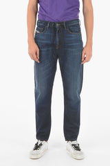 17cm Drawstring Waist D-VIDER CB-NE Carrot Fit Jeans