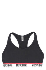 Logo-band bra top