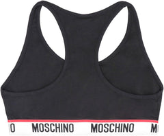 Logo-band bra top