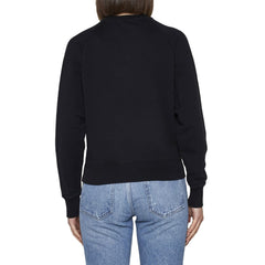 MAISON KITSUN SWEATSHIRTBlack Sweatshirt