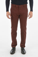 CC COLLECTION Belt Loop Twill Cotton Chino Pants