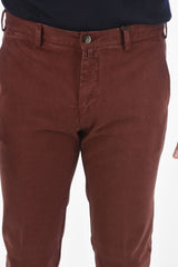 CC COLLECTION Belt Loop Twill Cotton Chino Pants