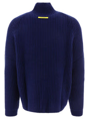 Ribbed turtleneck sweater