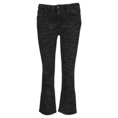 Black zebra Denim