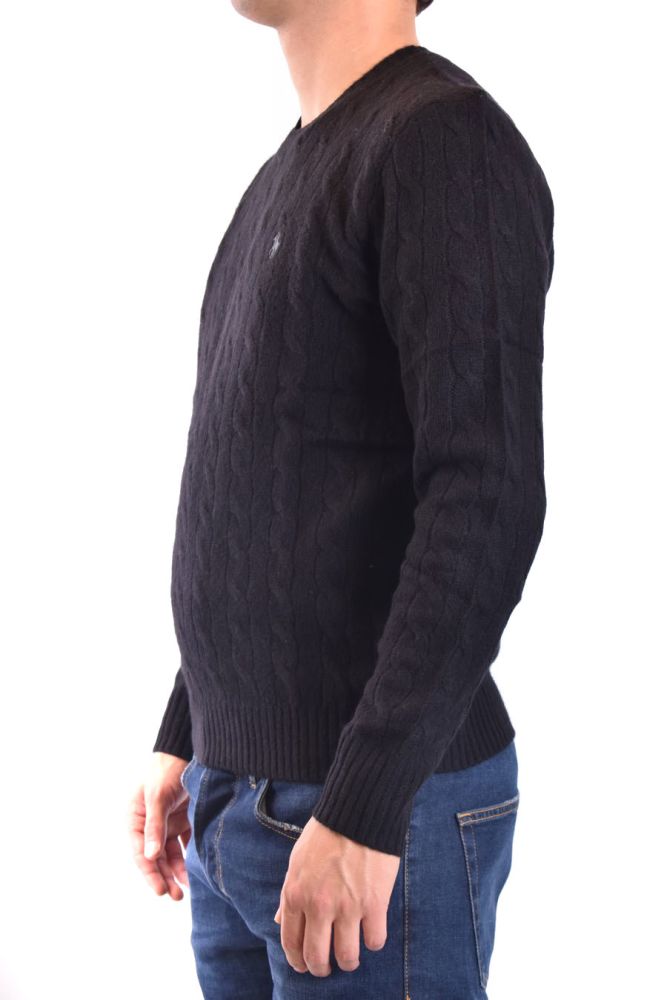 POLO Ralph Lauren SWEATER  Color: Black Material: 90% wool 10% cashmere