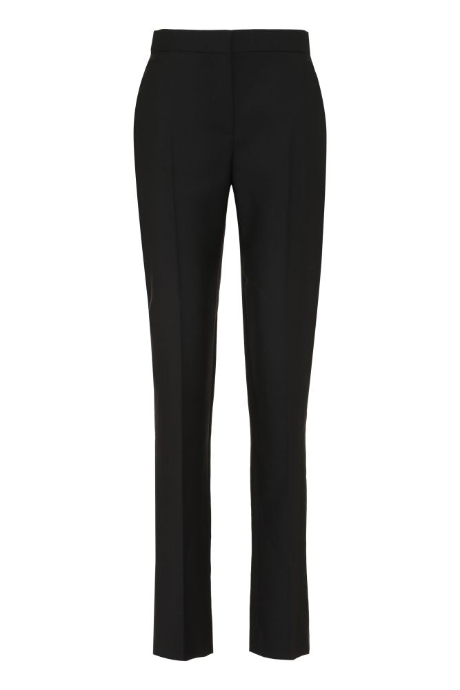 Tailored wool trousers