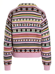 Fair Isle wool-blend crew-neck sweater