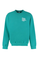 Cotton crew-neck sweatshirt