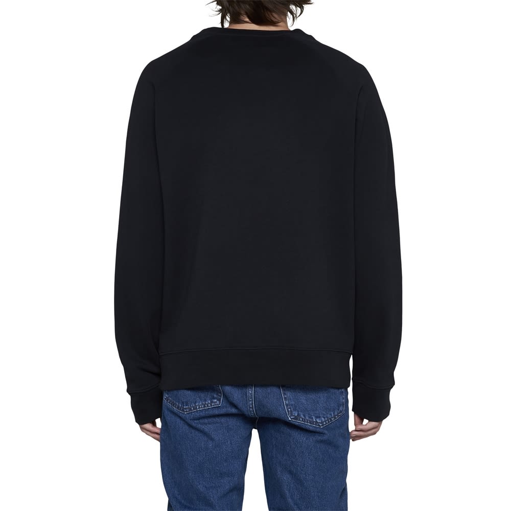 MAISON KITSUN SWEATSHIRTBlack Sweatshirt