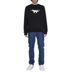 MAISON KITSUN SWEATSHIRTBlack Sweatshirt