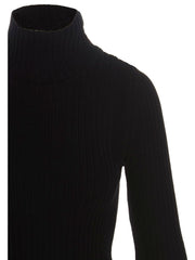 Circle detail polo neck