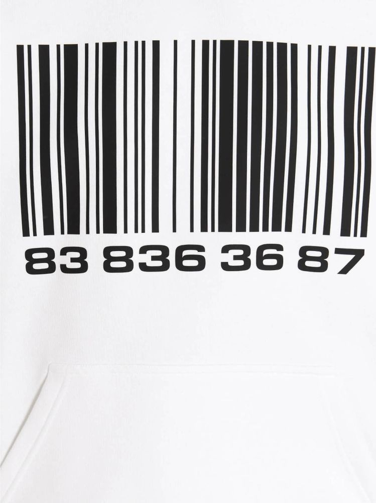 ‘Big Barcode’ hoodie