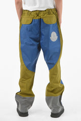 GENIUS Tech Fabric Bicolor Ski Jogger Pants with Logo