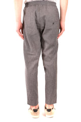 Hosio Trousers Color: gray Material: elastane : 2%, wool : 78%, polyester : 20%