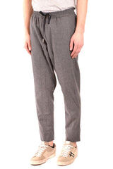 Hosio Trousers Color: gray Material: elastane : 2%, wool : 78%, polyester : 20%