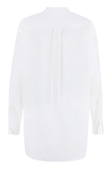 Cotton poplin shirt