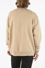 Solid Color Cotton NORSBRO Crew-Neck Sweatshirt