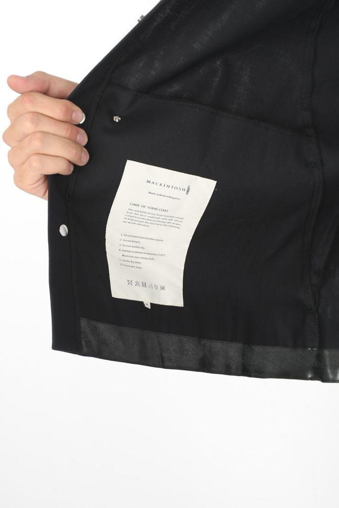 Logoed Side Bands Overshirt with Snap Buttons