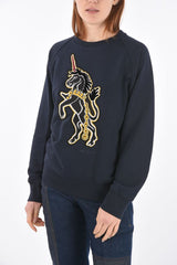 Crew Neck ART SCHOOL UNICORN Sweatshirt