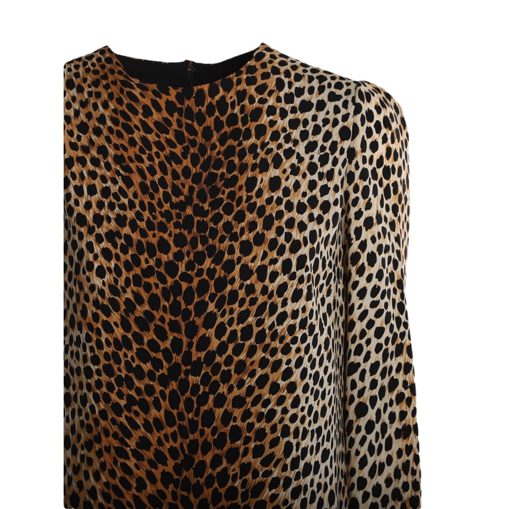 Ocelot macchia nera Dress