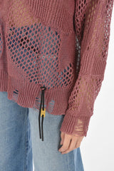 Flax Openwork M-MISSOURI Sweater