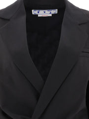 Asymmetric blazer dress