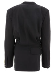 Asymmetric blazer dress