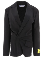 Asymmetric blazer dress